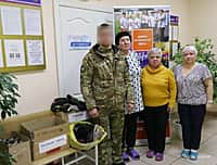 Очередная гуманитарная посылка была отправлена Алатырским цетром социального обслуживани на передовую.